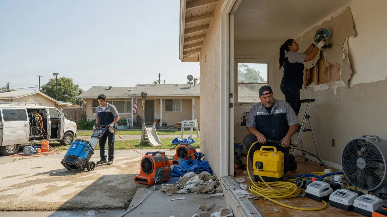 Water Damage Restoration in Groveton, TX near me